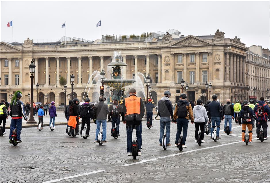 Paris'te arabasız gün