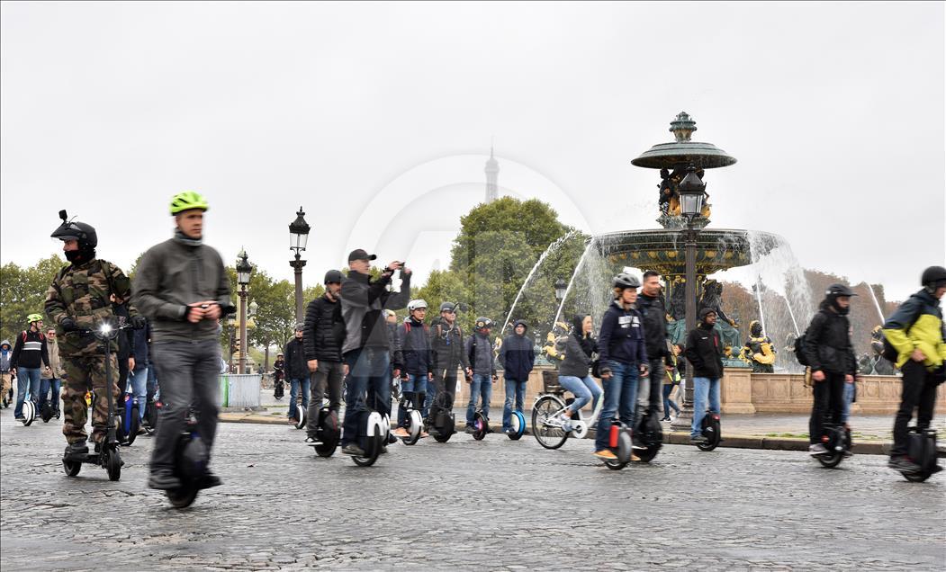 Paris'te arabasız gün