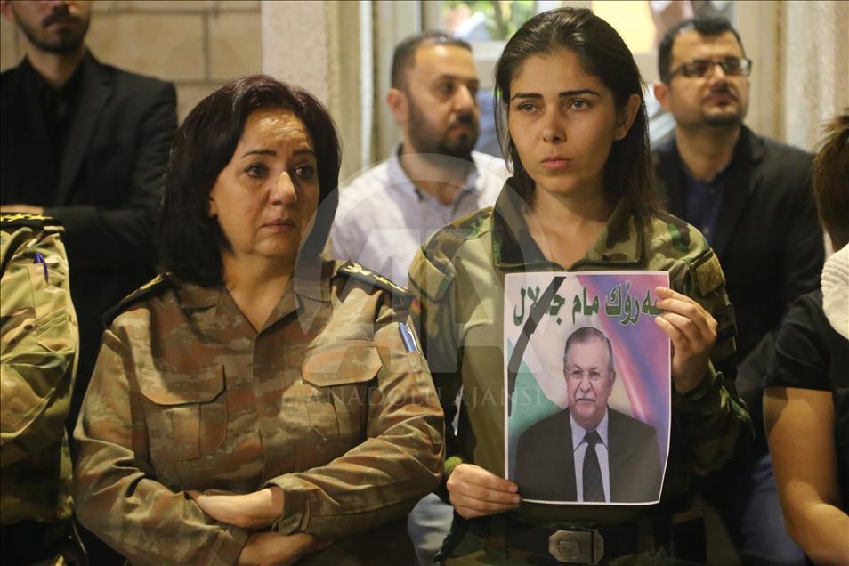 Eski Irak Cumhurbaşkanı Talabani'nin ölümü