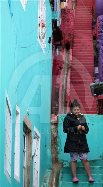 Bogota’daki grafitili mahalle, sakinlerinin gururu oldu