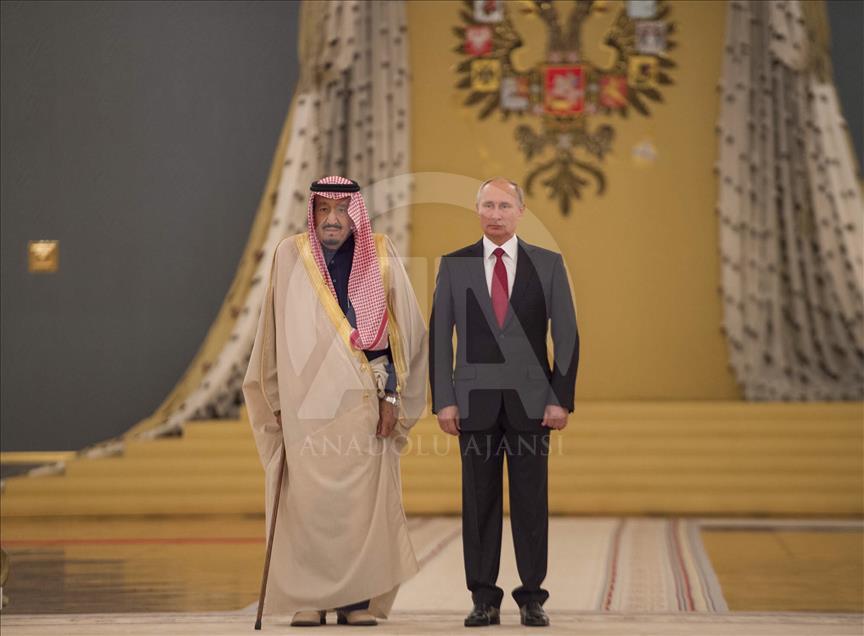 Suudi Arabistan Kralı Selman bin Abdülaziz el-Suud Rusya'da