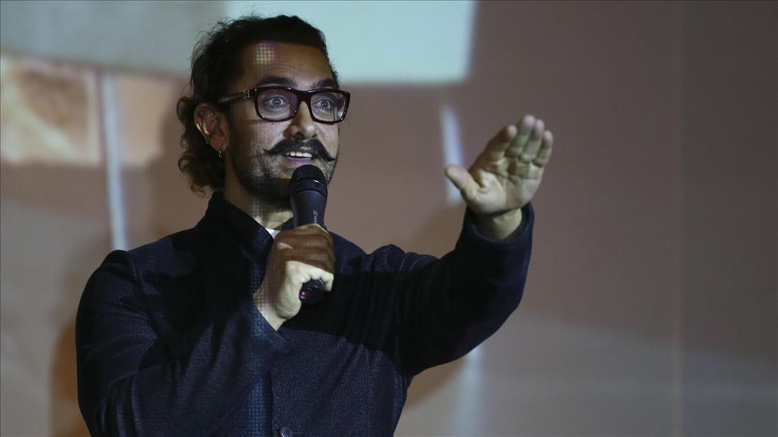 Bollywood Yıldızı Aamir Khan Ankara'da hayranlarıyla buluştu