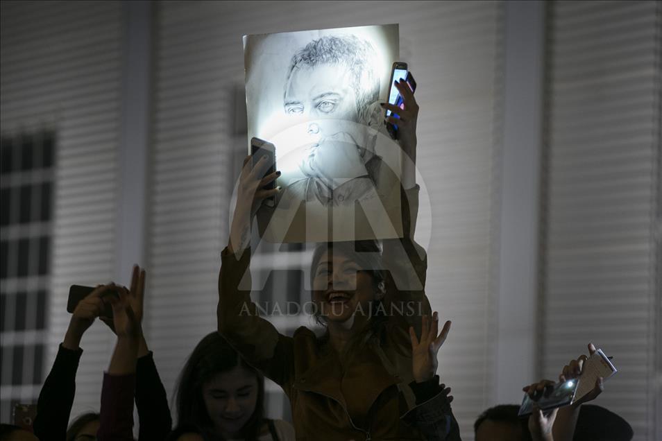 Bollywood Yıldızı Aamir Khan Ankara'da hayranlarıyla buluştu
