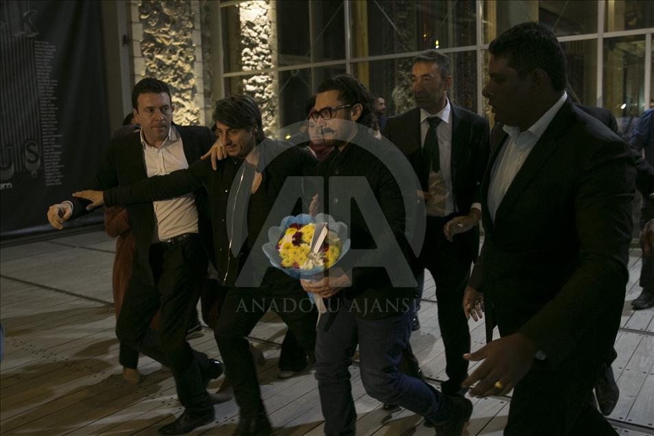 Bollywood Yıldızı Aamir Khan Ankara'da hayranlarıyla buluştu