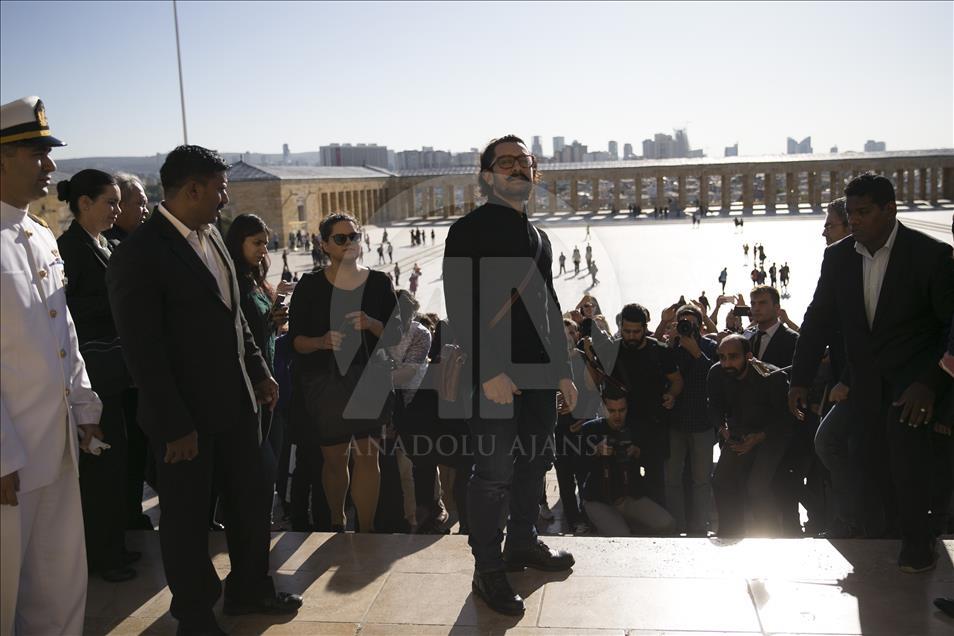 Bollywood Yıldızı Khan Ankara'da