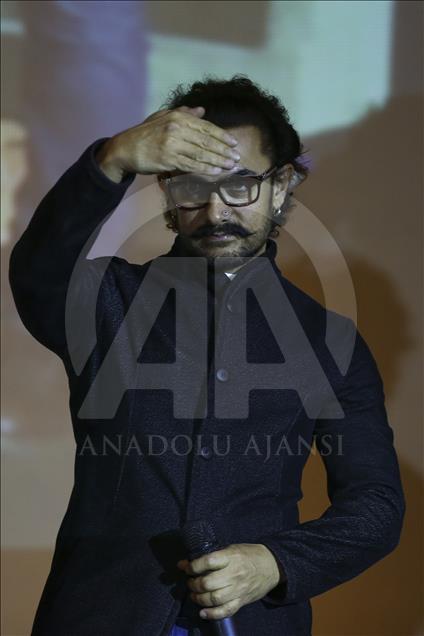 Bollywood Yıldızı Aamir Khan Ankara'da hayranlarıyla buluştu