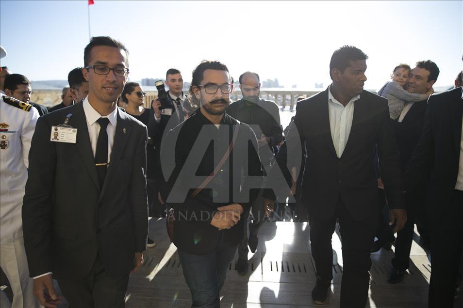 Bollywood Yıldızı Khan Ankara'da