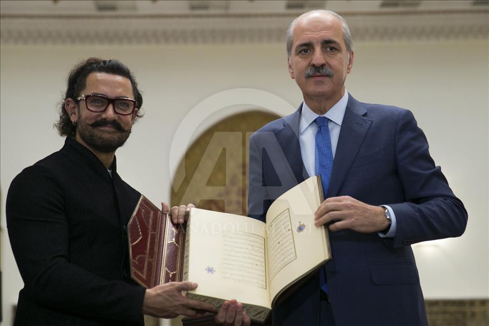 Bollywood Yıldızı Khan Ankara'da