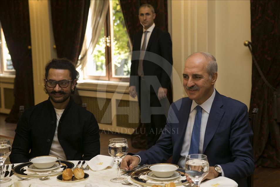Bollywood Yıldızı Khan Ankara'da