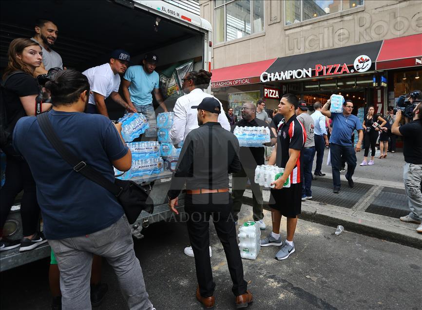 Turkish pizza restaurant-chain owner supports Puerto rican victims of Hurricane