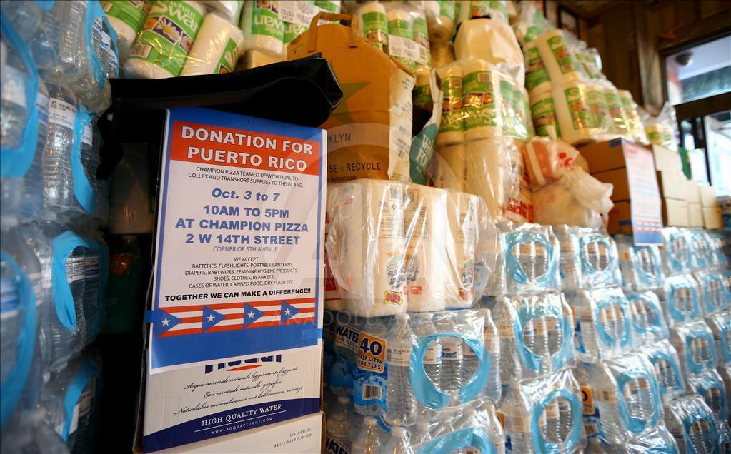 Turkish pizza restaurant-chain owner supports Puerto rican victims of Hurricane