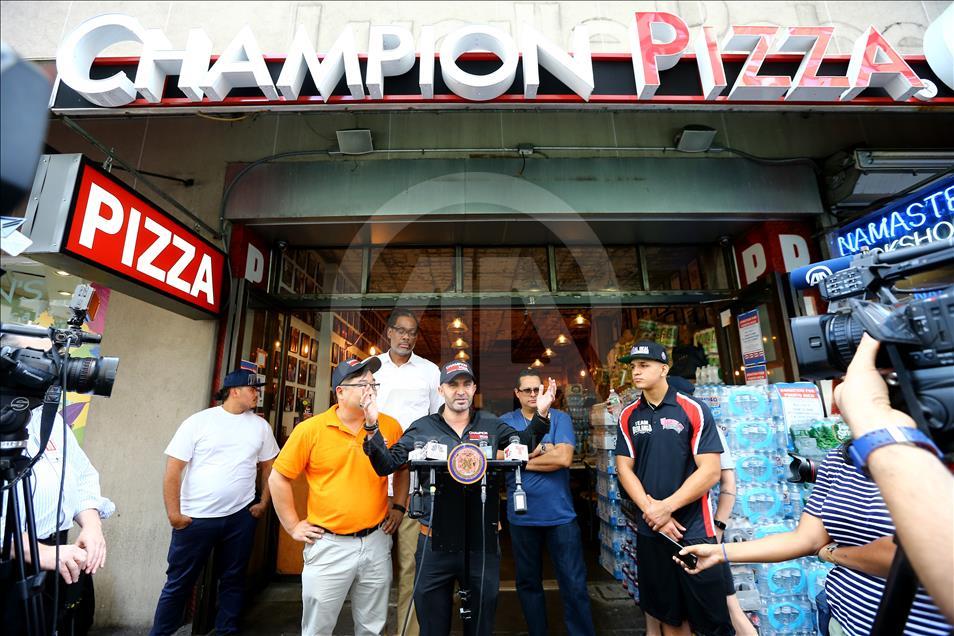 Turkish pizza restaurant-chain owner supports Puerto rican victims of Hurricane