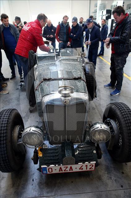 Huitième édition du Zoute Rally, à Knokke-Heist, en Belgique