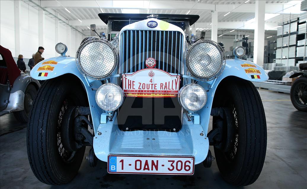 Huitième édition du Zoute Rally, à Knokke-Heist, en Belgique