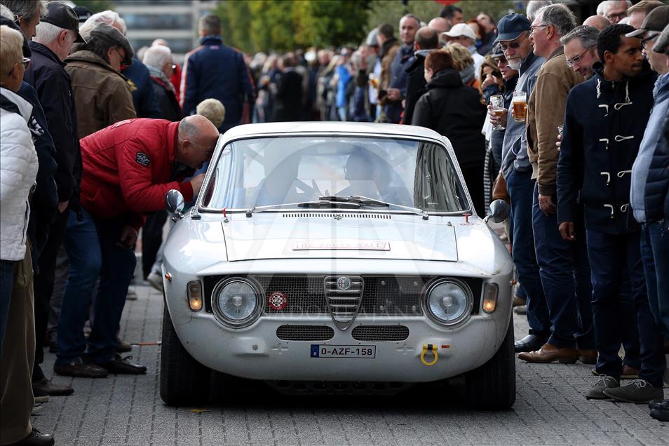 Huitième édition du Zoute Rally, à Knokke-Heist, en Belgique