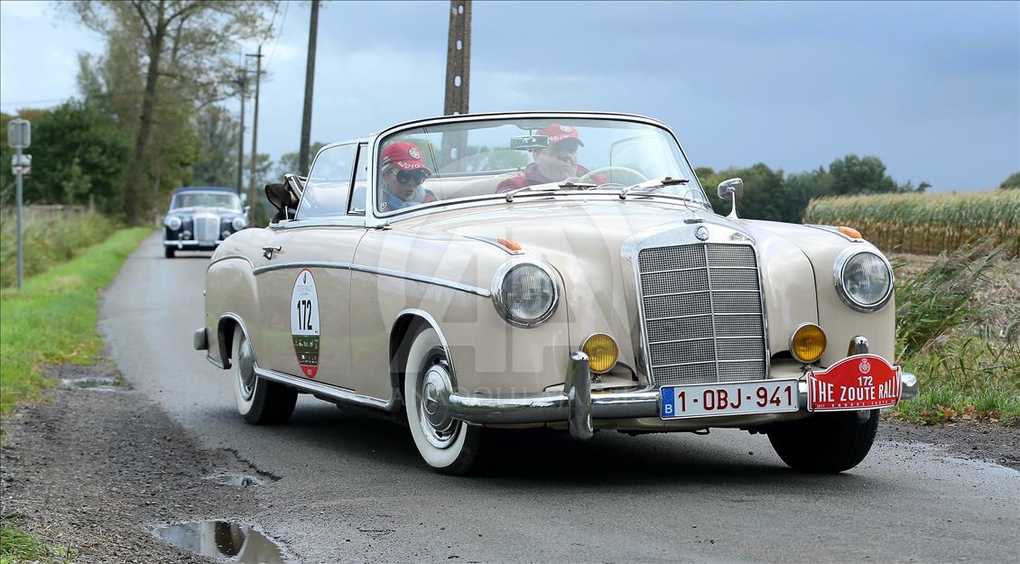 Huitième édition du Zoute Rally, à Knokke-Heist, en Belgique