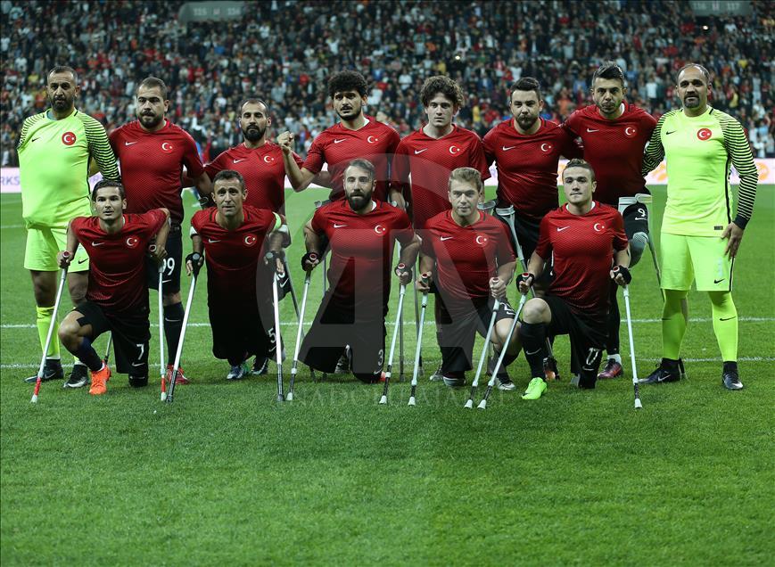 Türkiye Milli Ampute Futbol Takımı şampiyon oldu