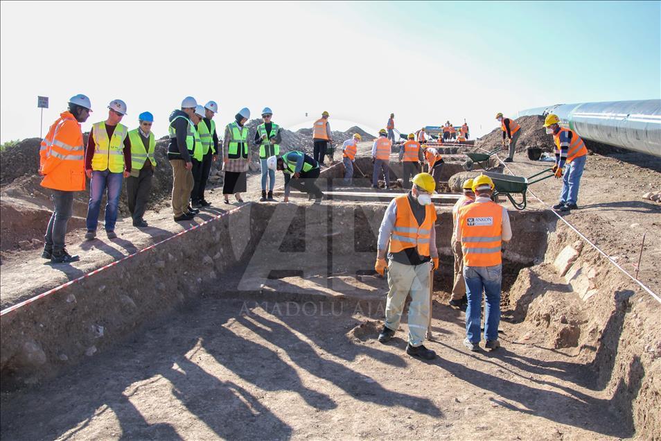 Roman burial ground found in Turkey's Kutahya