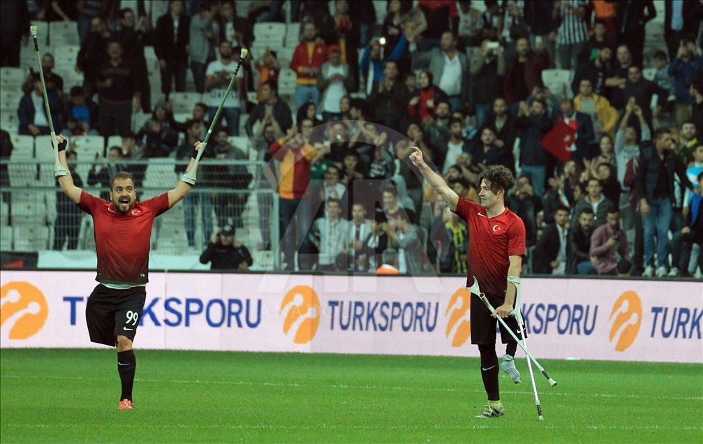 Türkiye Milli Ampute Futbol Takımı şampiyon oldu