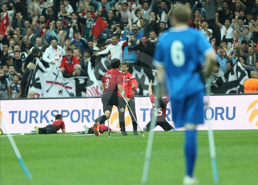 Türkiye Milli Ampute Futbol Takımı şampiyon oldu