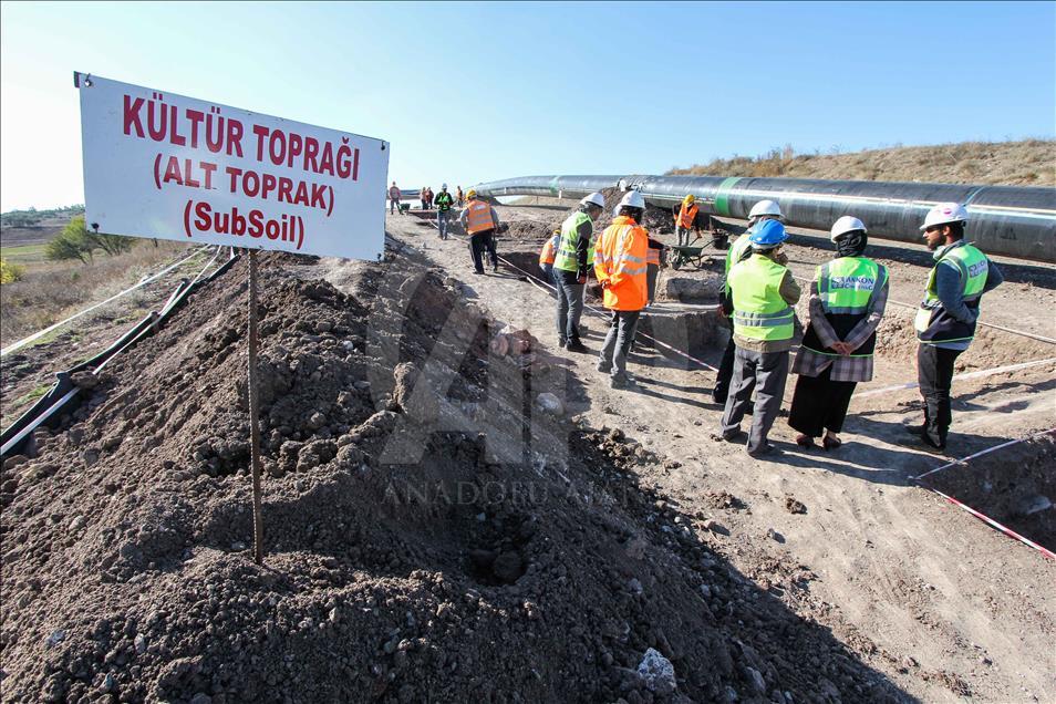 Roman burial ground found in Turkey's Kutahya
