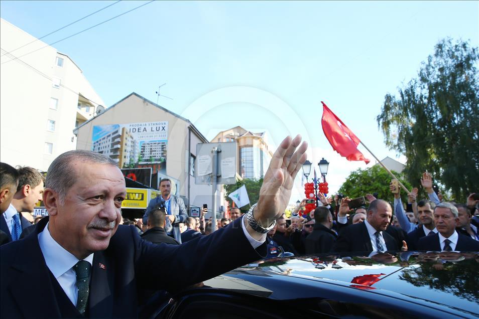 Erdogan visite la ville serbe de Novi Pazar