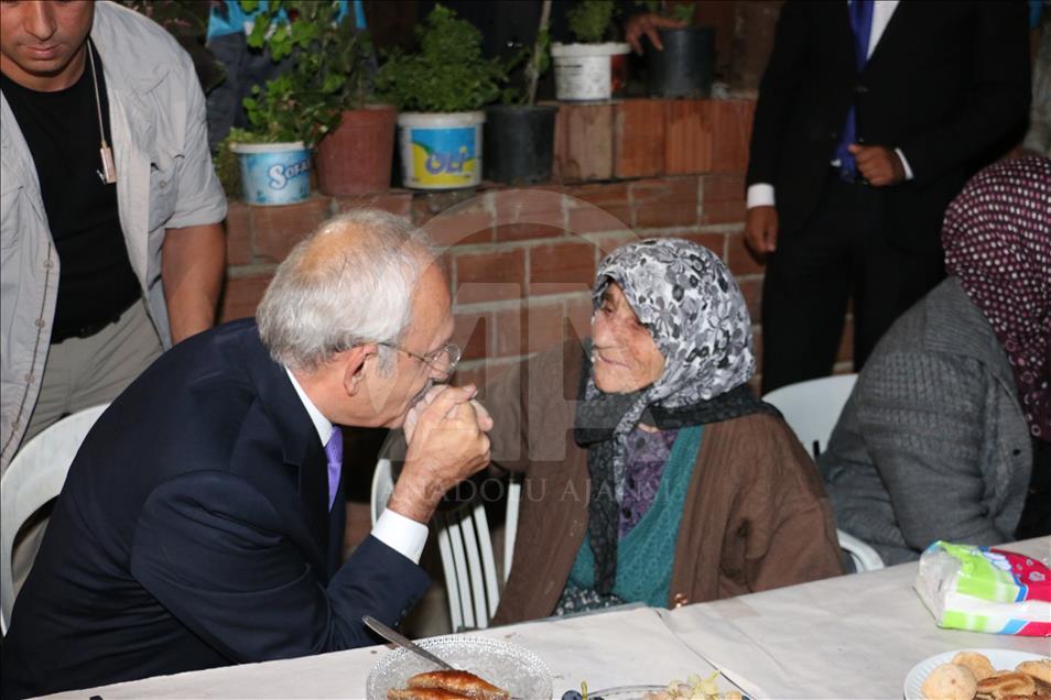 CHP Genel Başkanı Kılıçdaroğlu, Denizli'de