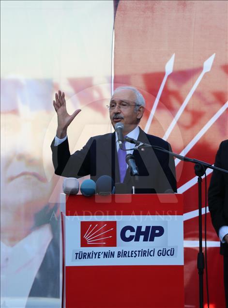 CHP Genel Başkanı Kılıçdaroğlu, Denizli'de