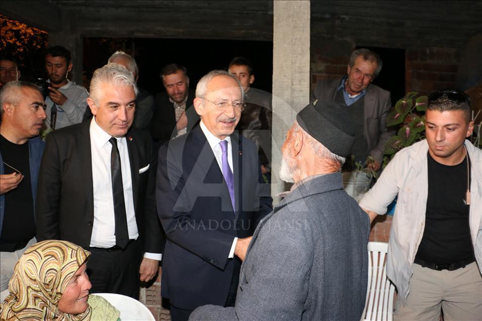 CHP Genel Başkanı Kılıçdaroğlu, Denizli'de