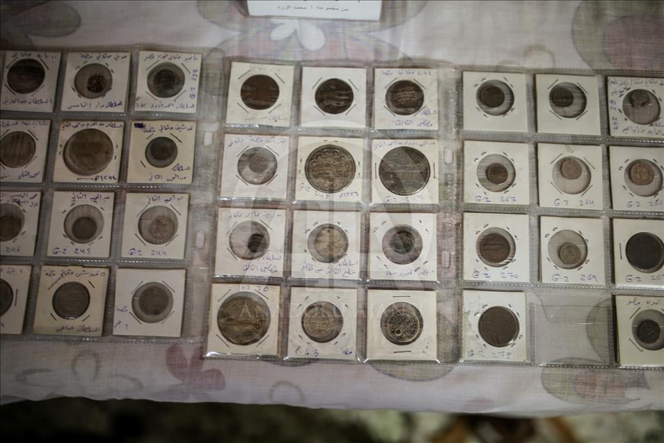 Filistinli akademisyenin Osmanlı paraları koleksiyonu

