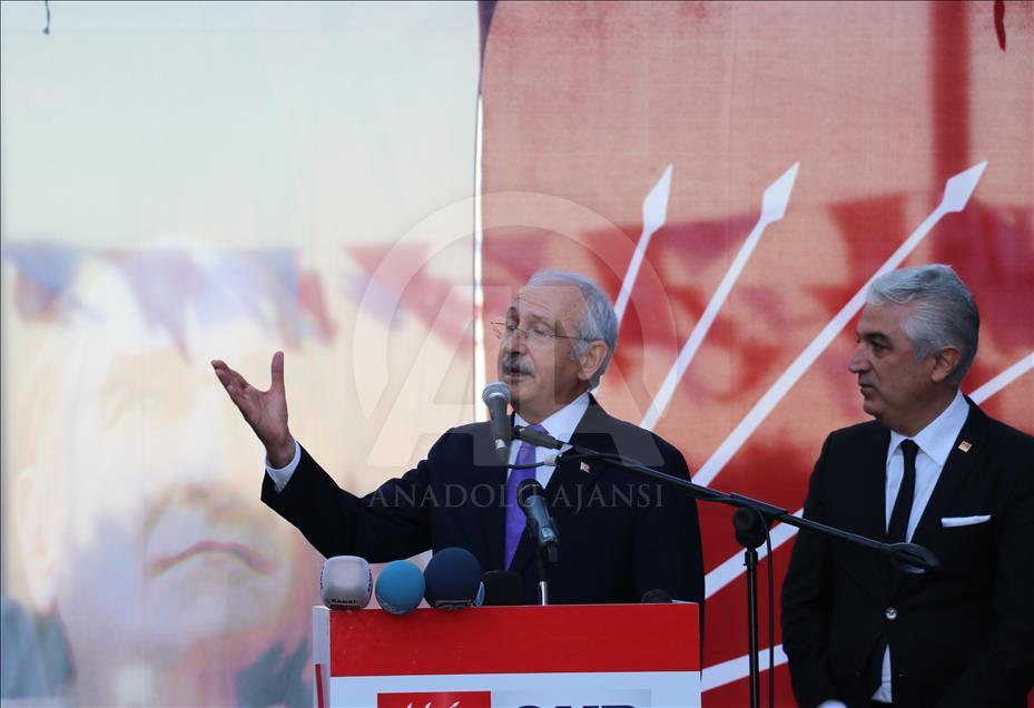 CHP Genel Başkanı Kılıçdaroğlu, Denizli'de