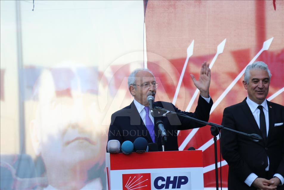 CHP Genel Başkanı Kılıçdaroğlu, Denizli'de