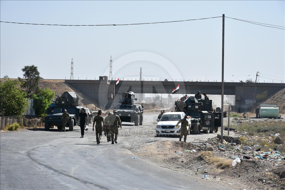 Irak güçlerinin Kerkük'teki ilerleyişi sürüyor