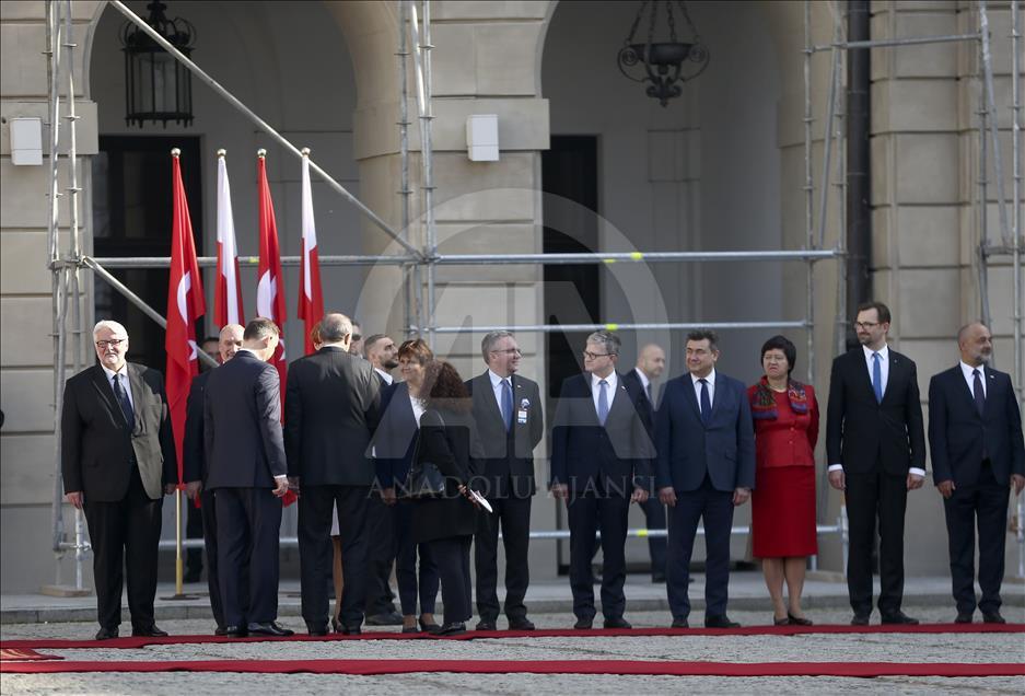 Turkish President Recep Tayyip Erdogan visits Poland