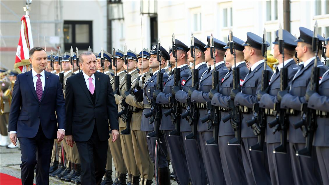 Turkish President Recep Tayyip Erdogan visits Poland