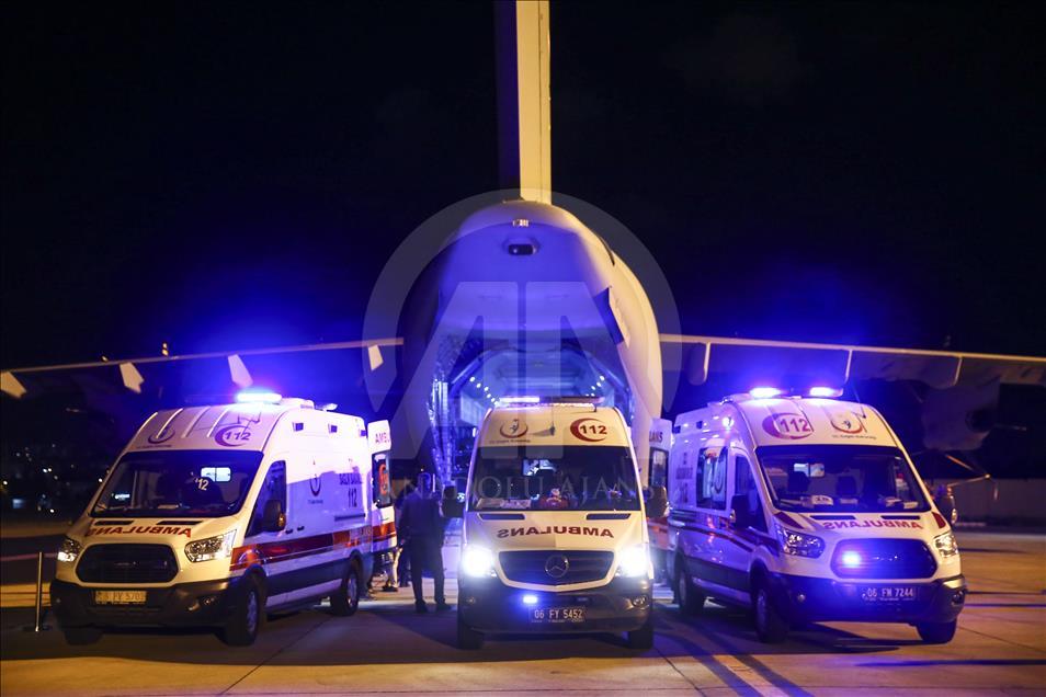 35 Somalians injured in truck bombing airlifted to Turkey