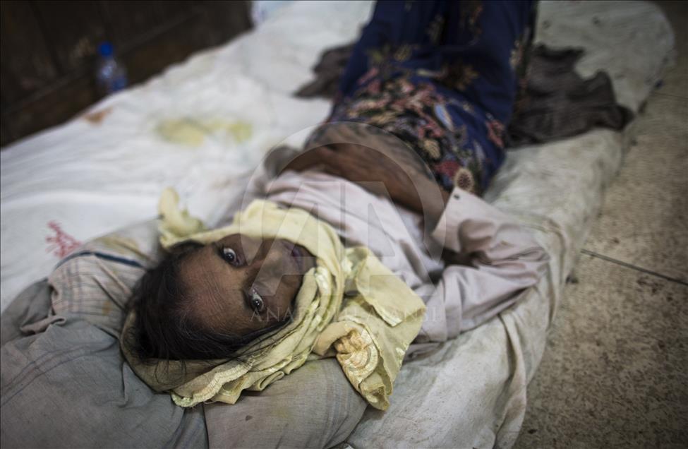 Rohingya mültecilerinin, Sadar Hastanesi'ndeki hayat mücadelesi 