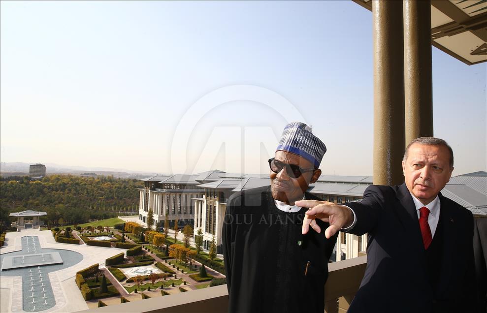 Recep Tayyip Erdogan - Muhammadu Buhari meeting in Ankara