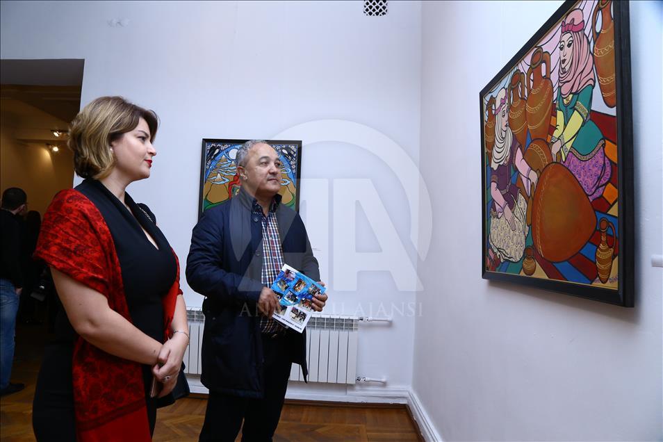 Türk ve Azerbaycanlı ressamlardan "Renklerin Kardeşliği" sergisi 