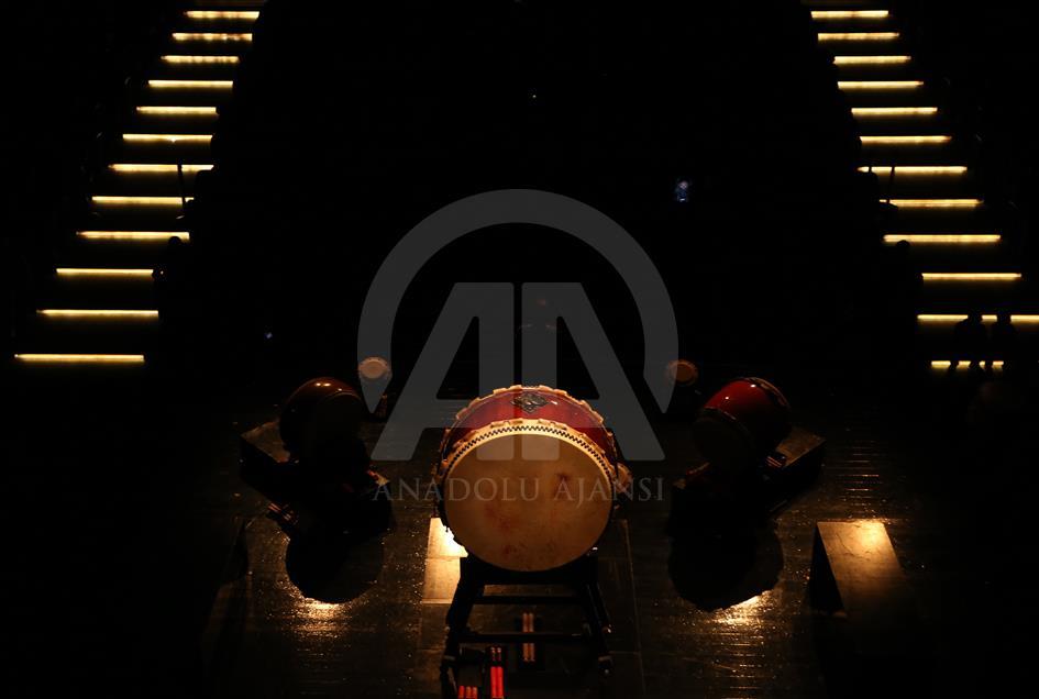 Genderang drum Jepang bersahutan di Turki