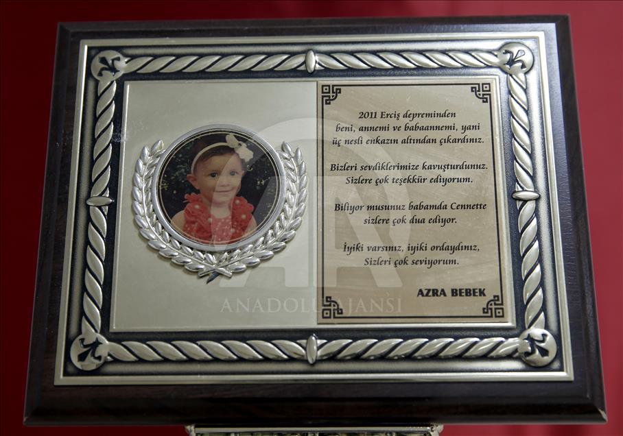 AFAD'ın kahramanları minik Azra'yı unutamıyor