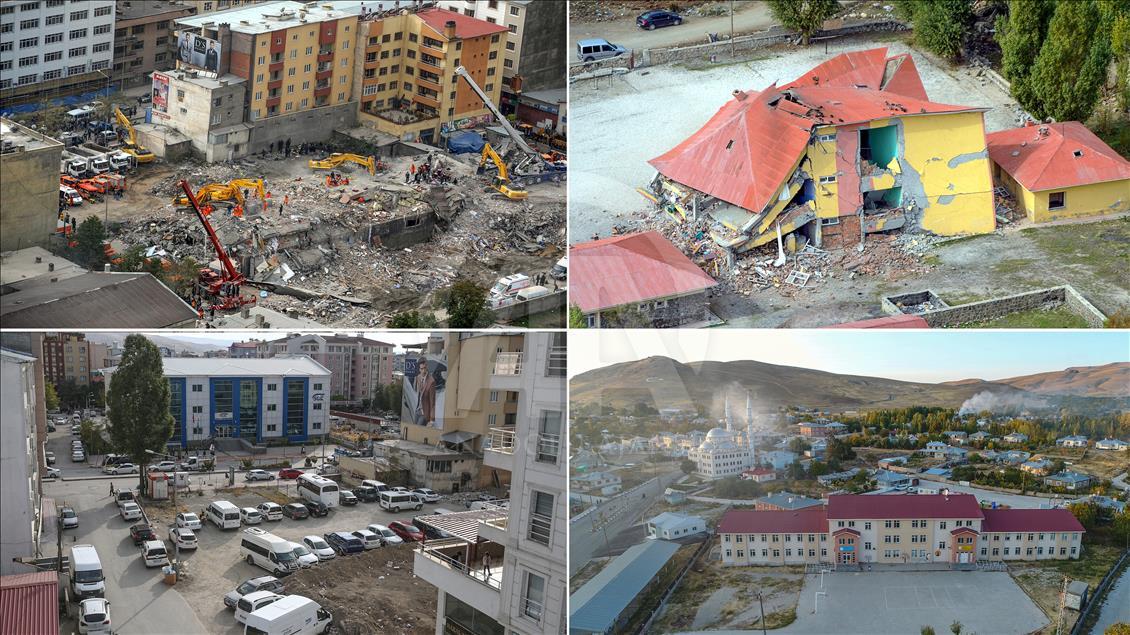 Van 6 yılda depremin izlerini sildi
