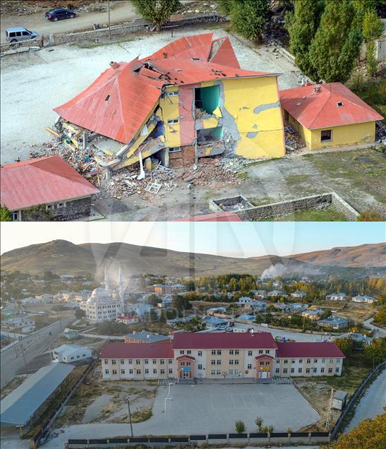 Van 6 yılda depremin izlerini sildi