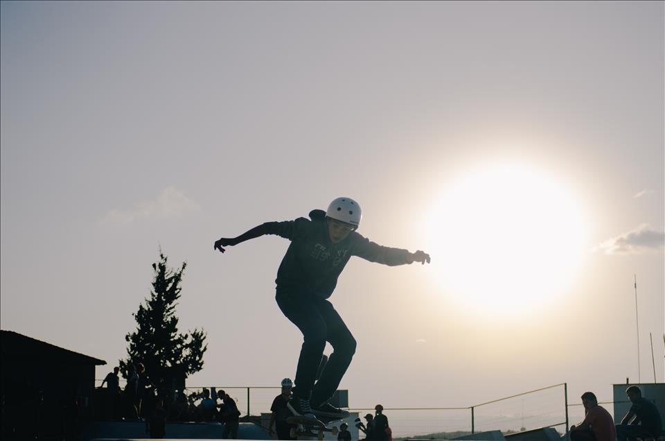 Small Palestinian village gets new skateboarding home