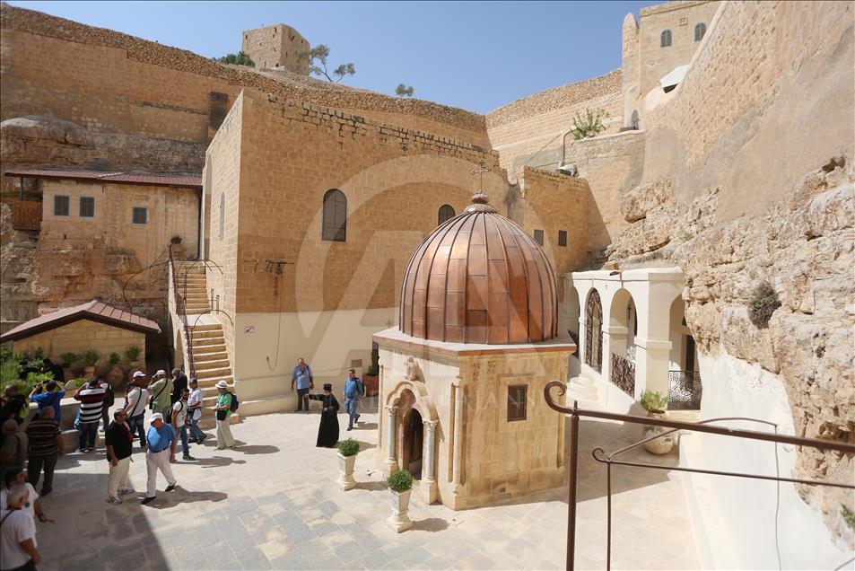Монастырь Мар-Саба - памятник древней архитектуры в Палестине