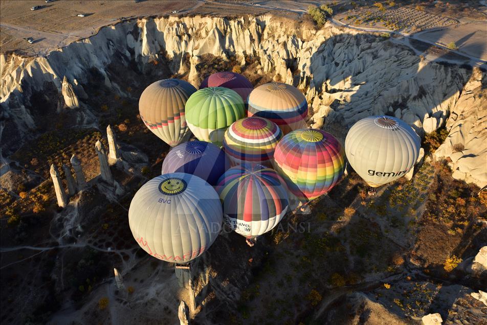 Jesen u Kapadokiji: Prelijepi krajolik iz zraka