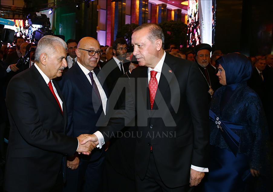 Cumhurbaşkanlığı Külliyesi'nde Cumhuriyet Bayramı Resepsiyonu