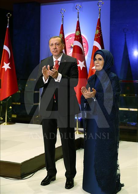 Cumhurbaşkanlığı Külliyesi'nde Cumhuriyet Bayramı Resepsiyonu