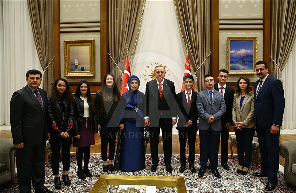 Cumhurbaşkanlığı Külliyesi'nde Cumhuriyet Bayramı Resepsiyonu