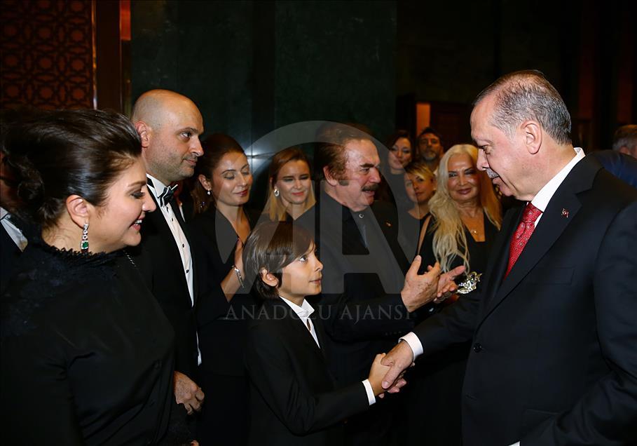 Cumhurbaşkanlığı Külliyesi'nde Cumhuriyet Bayramı Resepsiyonu